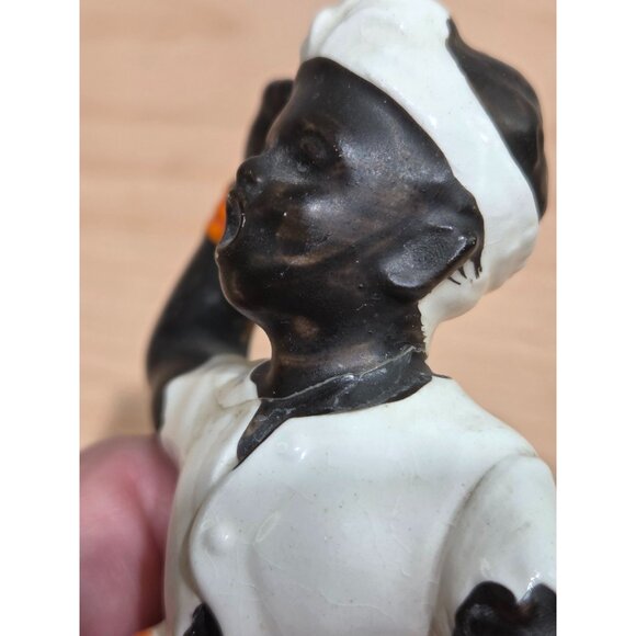Vintage Calypso Dancer Ceramic Figure Japan 5-1/2" Rare!  FLAWED - Picture 6 of 10
